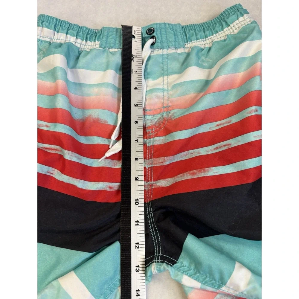 Kanu Youth L(14/16) Colorful‎ Summer Beach Travel Resort Surf Swim Shorts Trunks